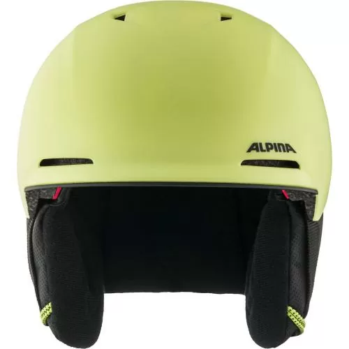 Alpina Brix Jr Kids Ski Helmet - sunny lime